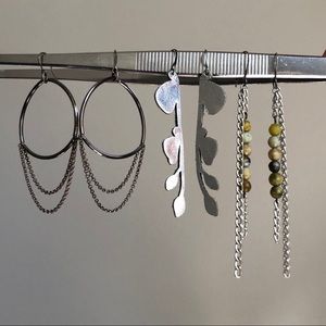 Bundle of Dangly Earrings